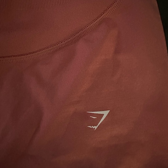 Gymshark Sweat Seamless Leggings, Women’s Size L, Terracotta Pink - Picture 5 of 7